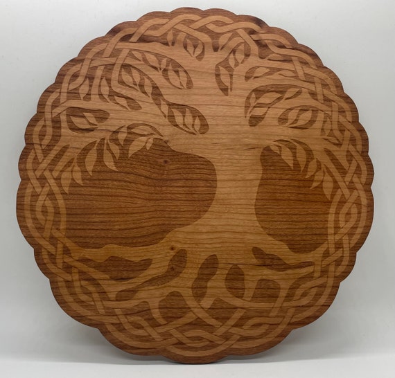 Yggdrasil - Wood Engraving - Wall Art