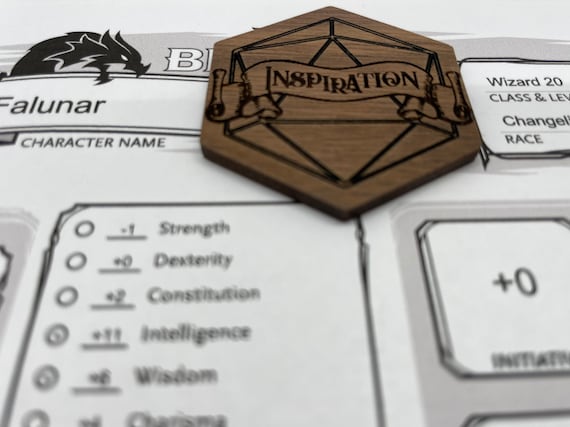 Inspiration Token - D&D