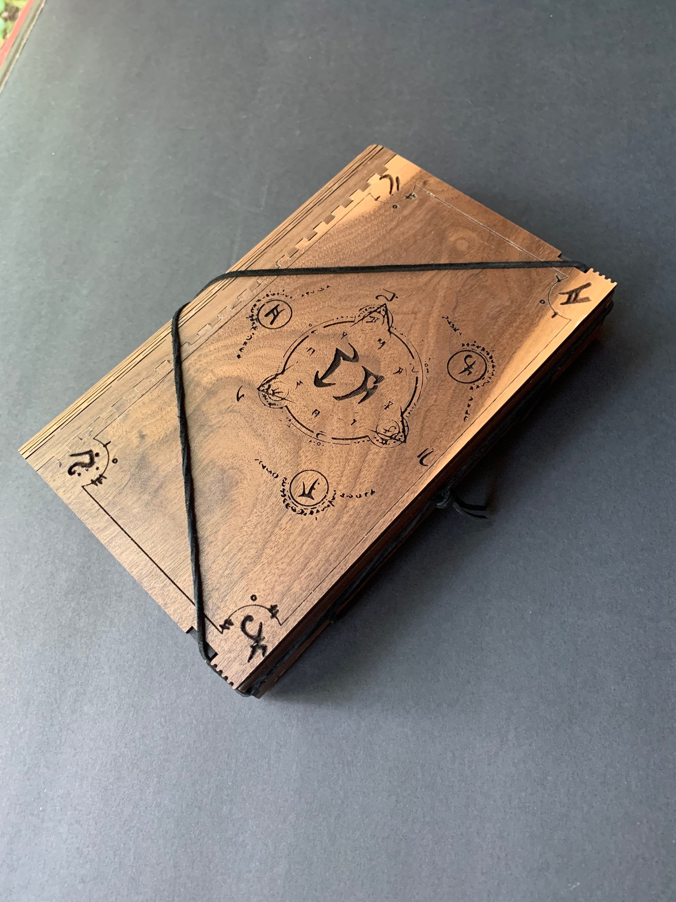Mini Spellbook Dice Box, Dice Book Box