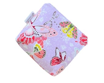 Butterfly Small Wet Bag, Period Bag, Sanitary Pouch, Butterfly Gifts