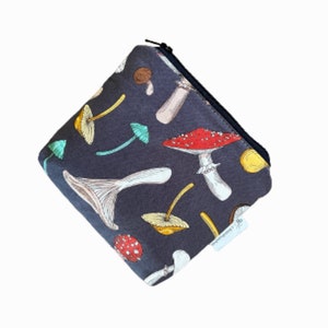 Bolsa sanitária cogumelo, bolsa de privacidade, bolsa menstrual, bolsa menstrual, bolsa absorvente, bolsa menstrual ecológica