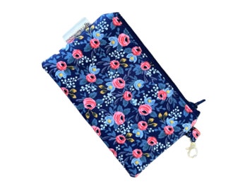 Woodland Coin Pouch, Cottagecore Coin Purse, Small Change Purse, Small Coin Pouch Keychain, Small Coin Purse with Zipper,Zipper Change Purse