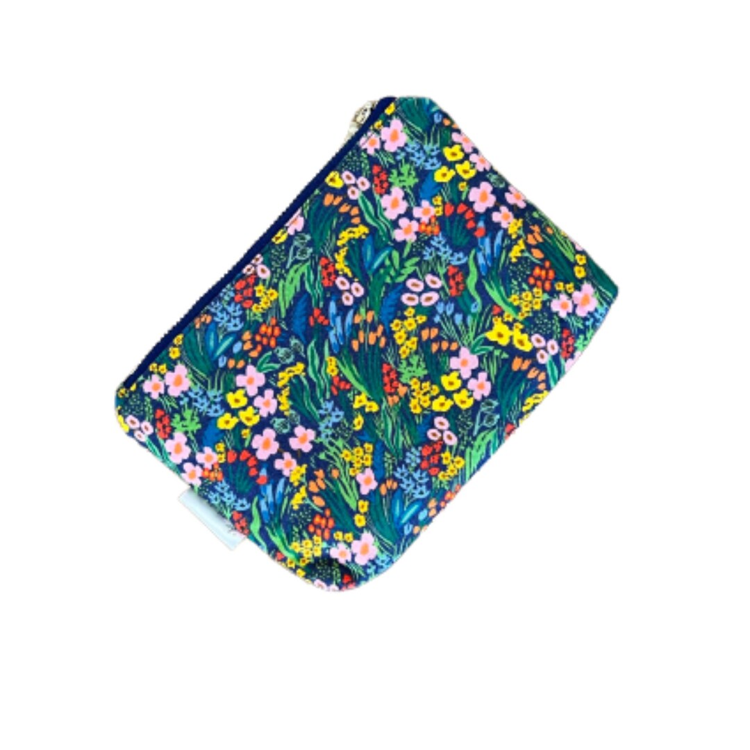 Cottagecore Small Zipper Pouch, Pouch With Zipper, Small Makeup Bag