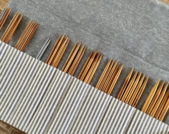 Knitting Needle Case, DPN Needle Case, Knitting Needle Holder, Knitting Needle Organizer, DPN Needle Holder, DPN Storage, Gifts for Knitters