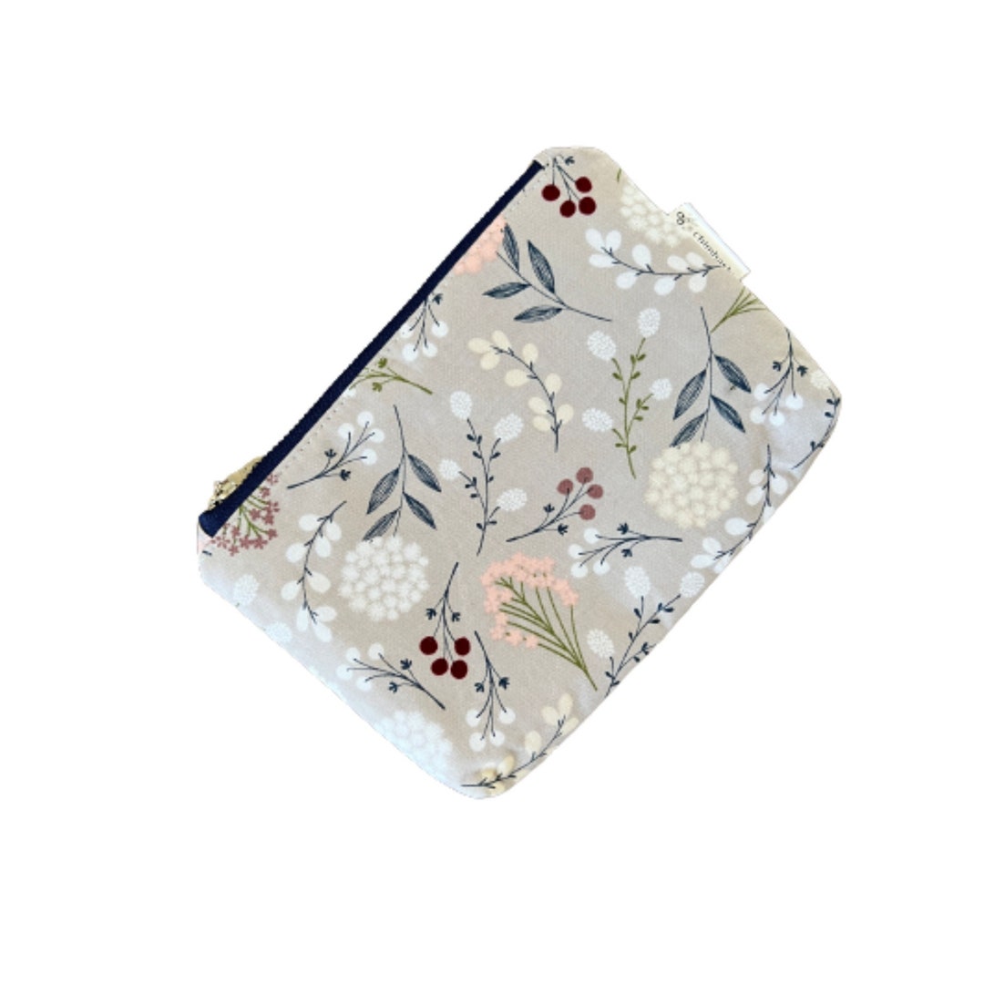 Cottagecore Small Zipper Pouch, Pouch With Zipper, Small Makeup Bag ...