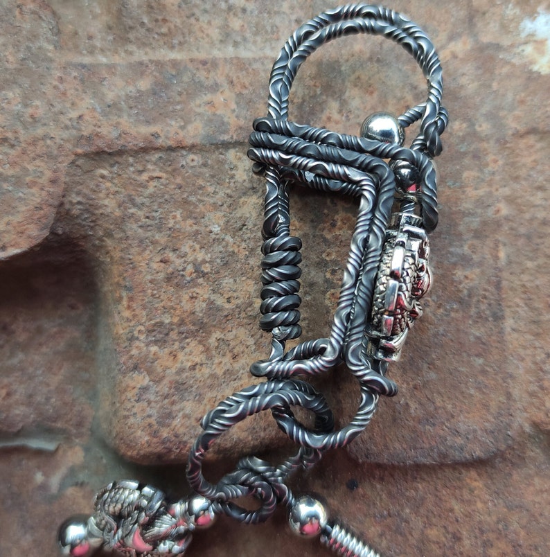 Damascus Steel Dragon Keychain, Personalized Engraved Keychain - Etsy