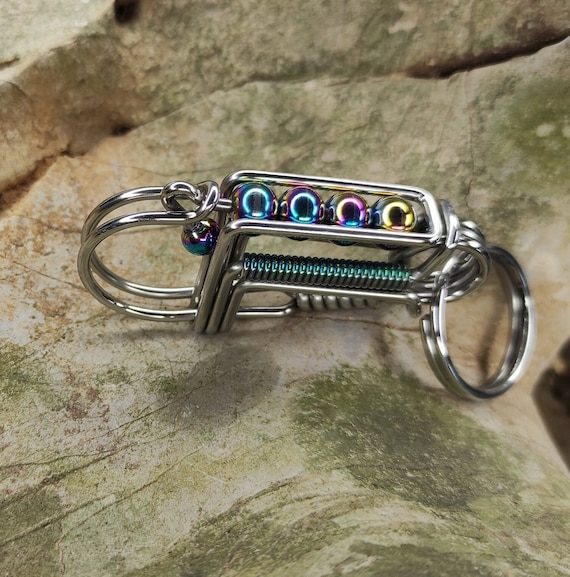 Distinctive Minimalism Handmade Wire-wrapped Stainless Steel