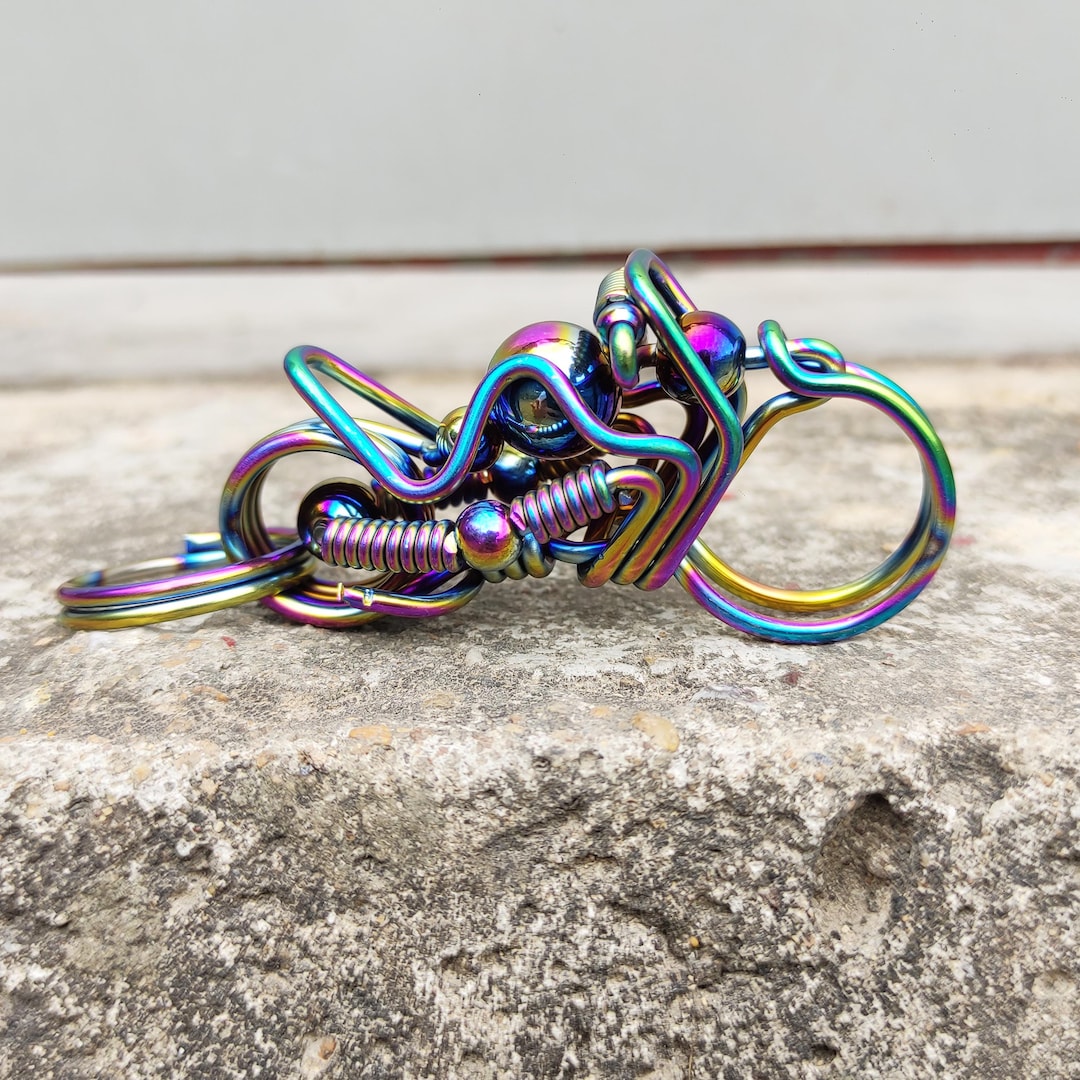 Motorcycle Usb Keychain Handmade Motorcycle Keychain – Stainless Steel EDC | Biker Tactical ...