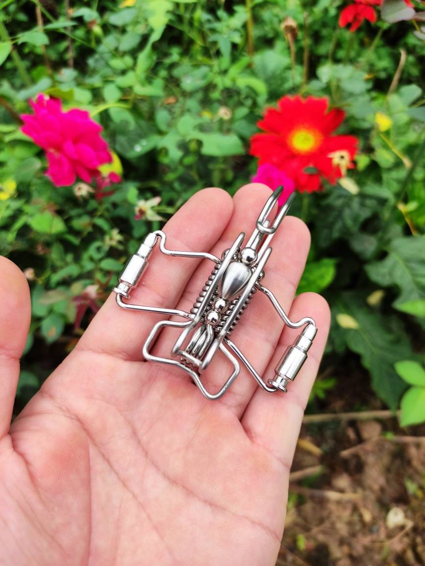 Ctoom Keychain for Menhandmade Wire Wrapped Keychain Brass Etsy