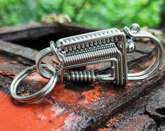Diy wire keychain sale