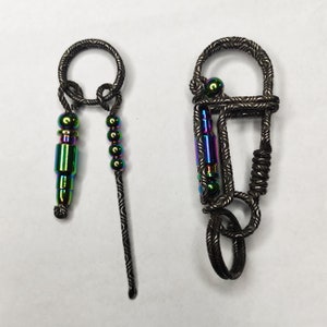 Damaskus handgemachtes keychain Geburtstagsgeschenk | Schlüsselanhänger Groomsmen Geschenk Hochzeitstag Jahrestag Geschenk für Männer | Handgemachter Kugel Schlüsselanhänger