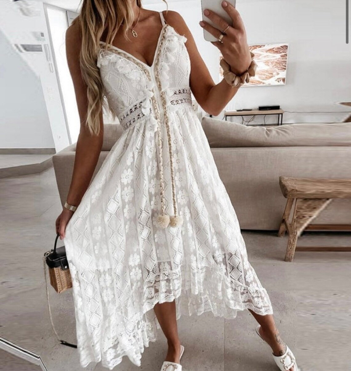 white corset prom dress Tulle Lace Short with Corset, A-Line Sweetheart Neck Crochet Fashion Boho Color:Blue White Flower Latest Fashion Clothing