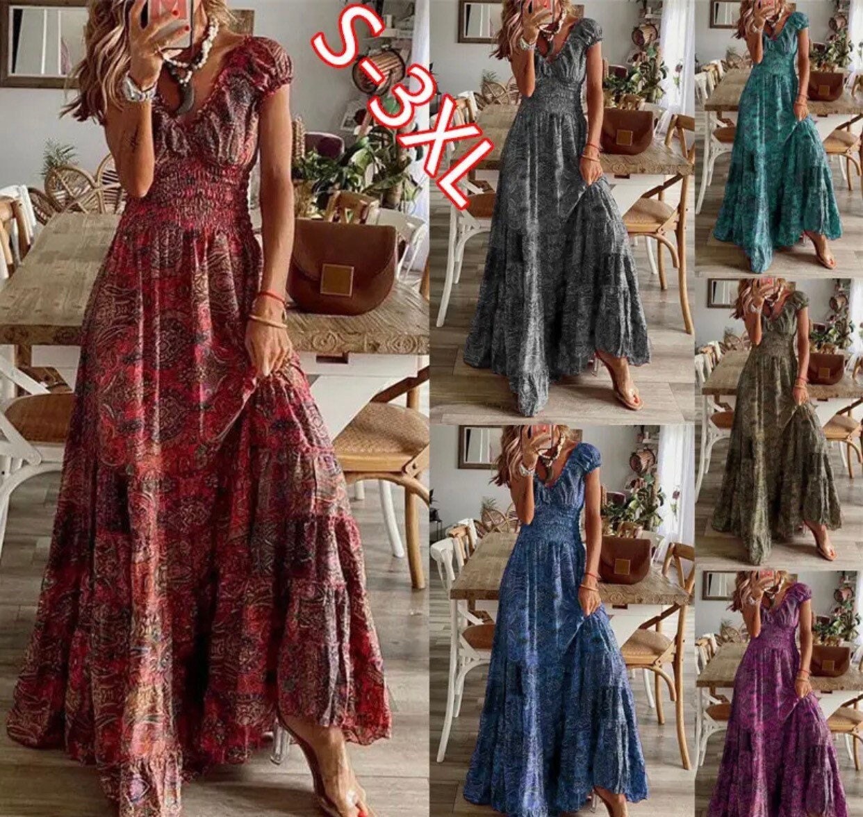 Bohemian Dresses for Women Etsy Singapore
