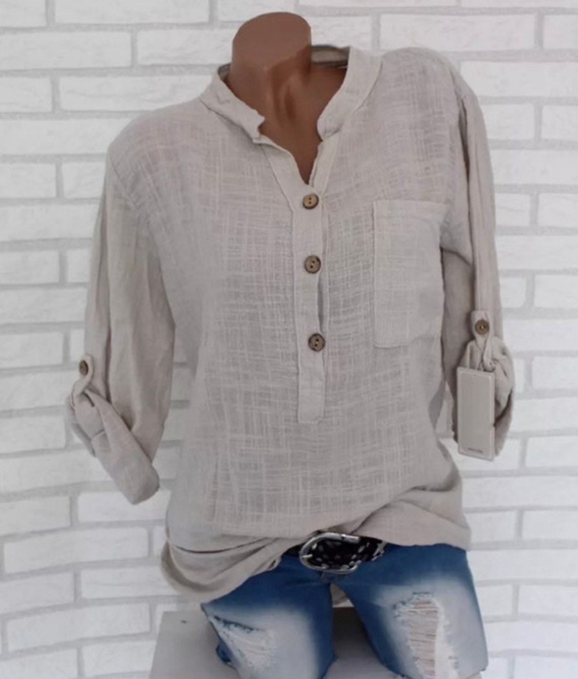 Women Linen Shirt / White Shirts / Button Cardigan Top / - Etsy UK