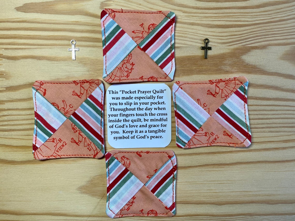 Pocket Prayer Quilt Etsy