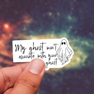 Six of crows ghost Sticker