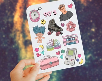90's Sticker Sheet