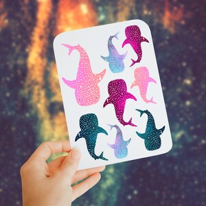 Whale Sharks Sticker Sheet