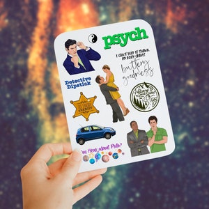 Psych 2 Sticker Sheet