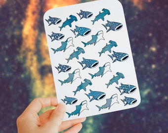 Shark Sticker Sheet