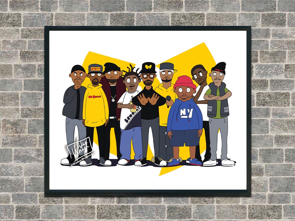 Wu tang clan poster - Etsy 日本