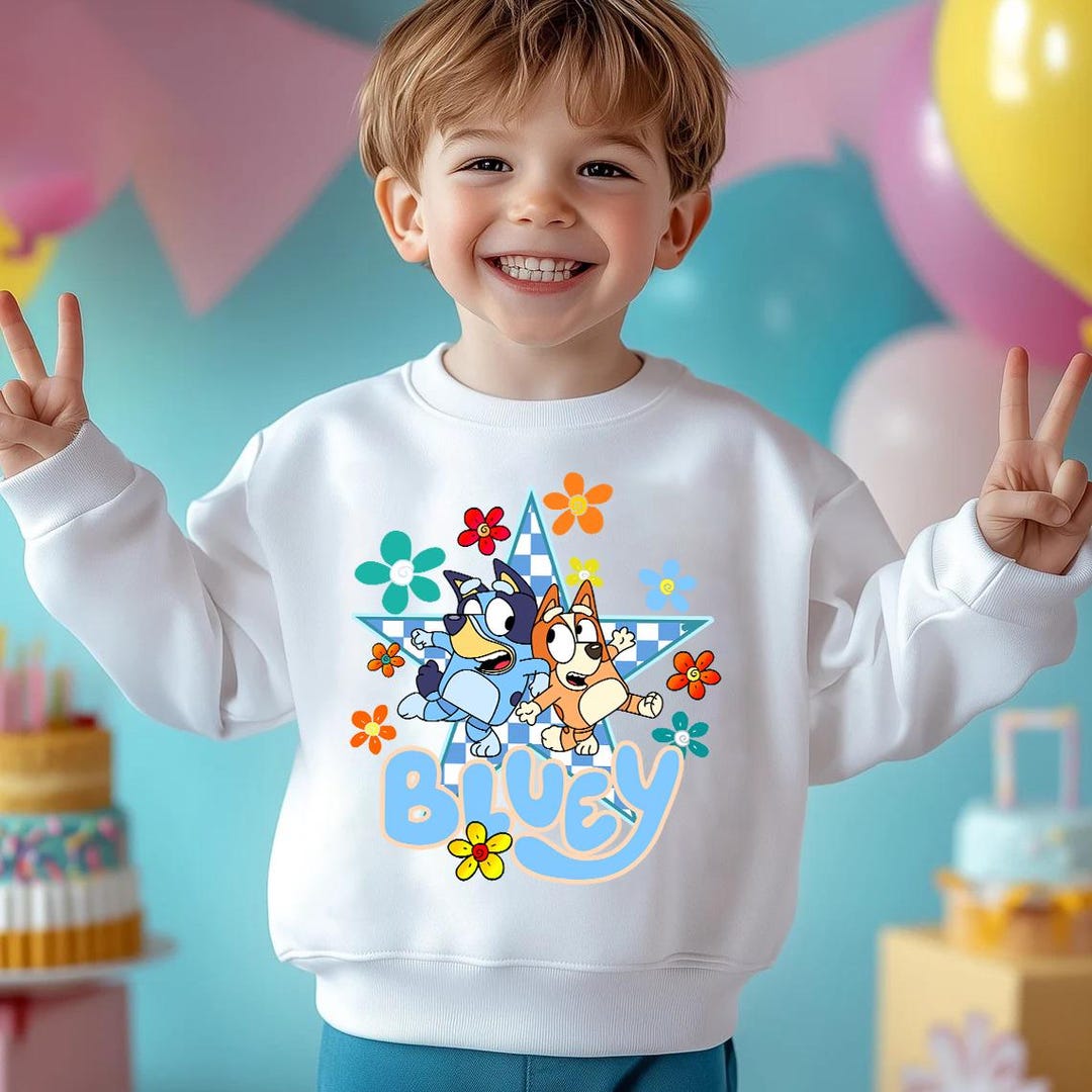 Cute Spring Bluey Dog PNG, Bluey Birthday Png, Bluey Dog Png, Birthday ...