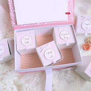 Personalized Baby keepsake box with flowers Memory box for kids Keepsake memories Baby shower gift Treasure box Newborn baby gift image 2