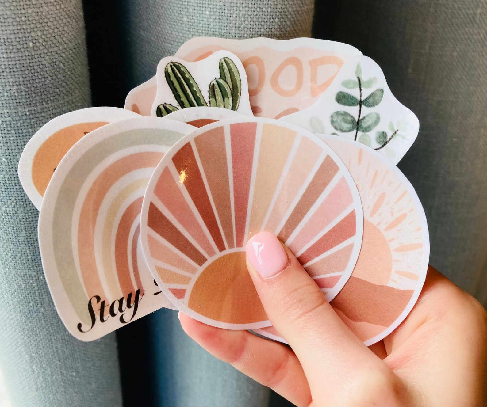 Boho Sticker Pack Etsy