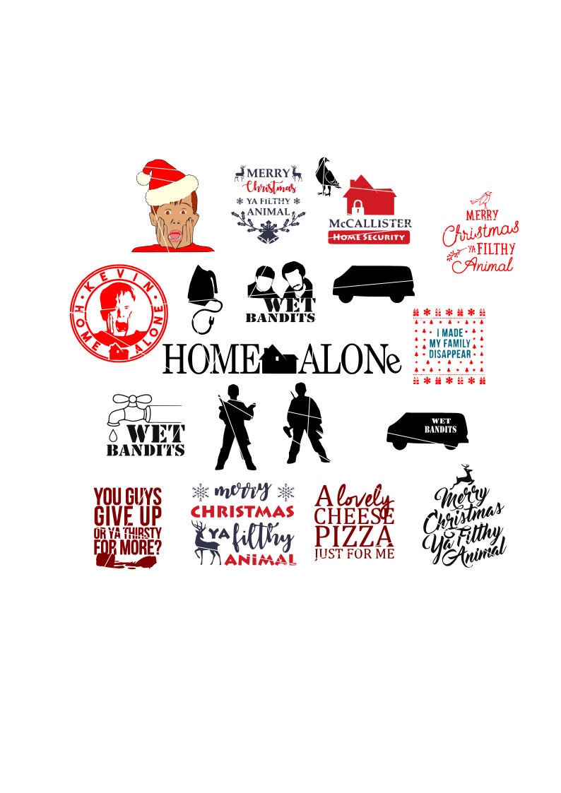 Download Home alone SVG bundle wet bandits svg Christmas film svg ...