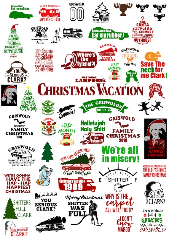 Download Huge Christmas Vacation Svg Bundle Clark Griswold Svg Etsy