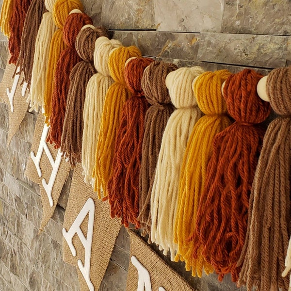 Fall Tassel Garland