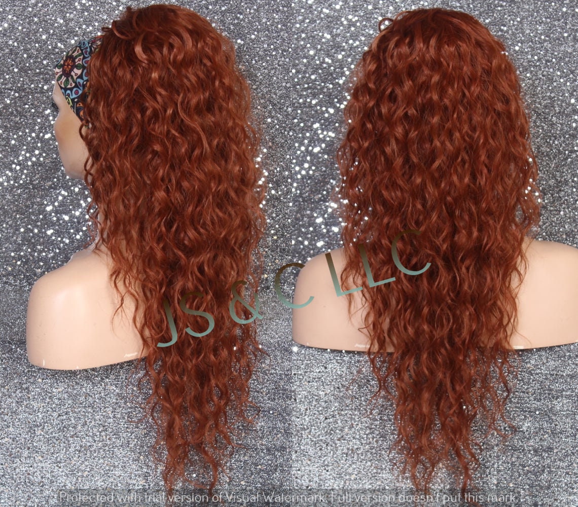 Red Ponytail Extension - Etsy