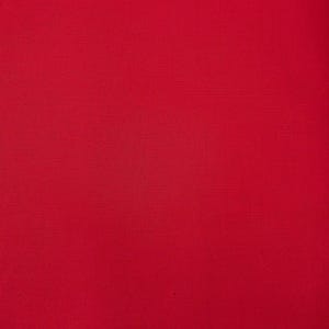 By the 1/2 Yard Kona Solid in Red (K001-1308) by Robert Kaufman Quilt Fabric. Bright True Red. Christmas Fabric