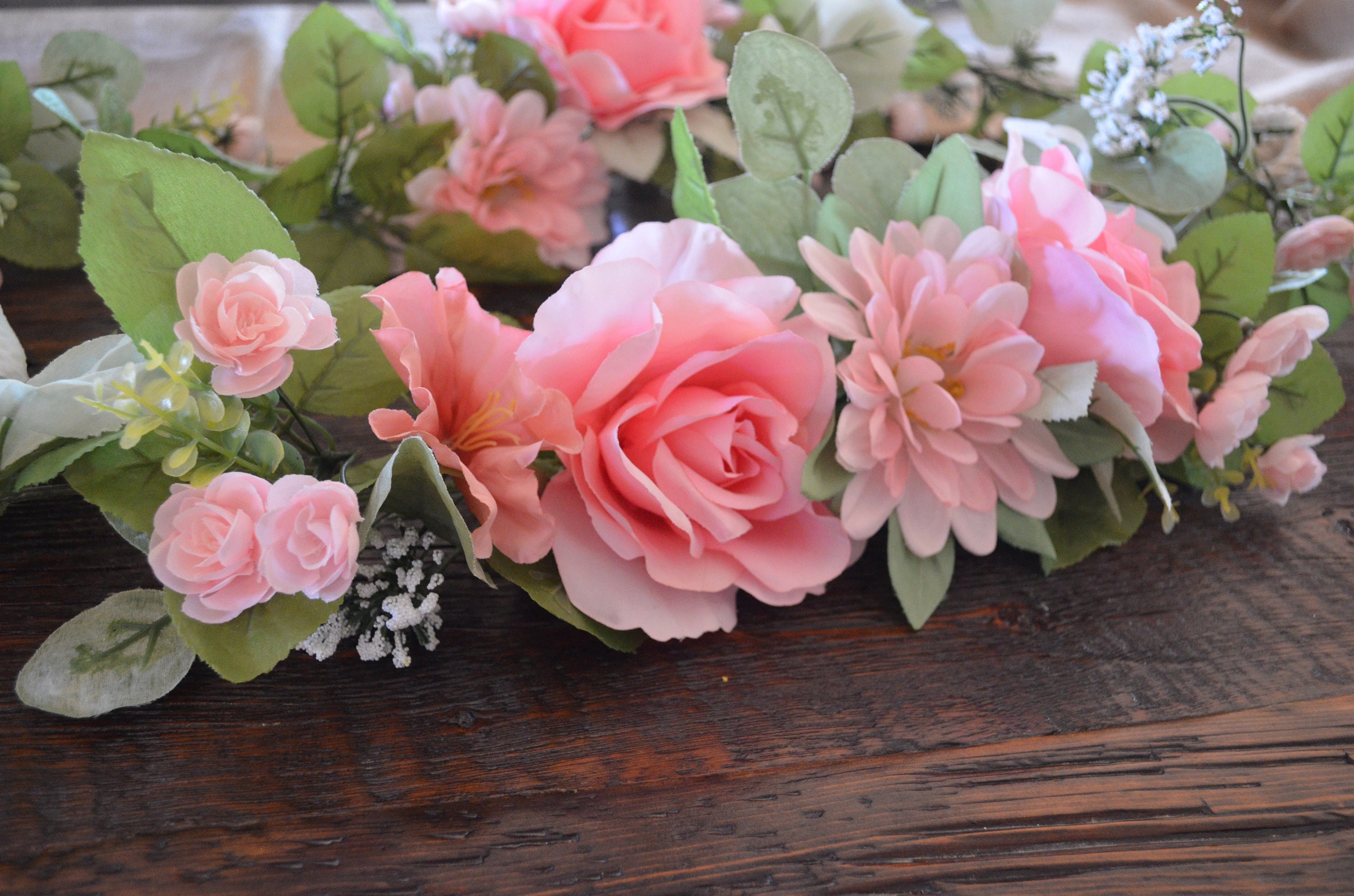 Horse flower garland flower garland artificial flower Etsy