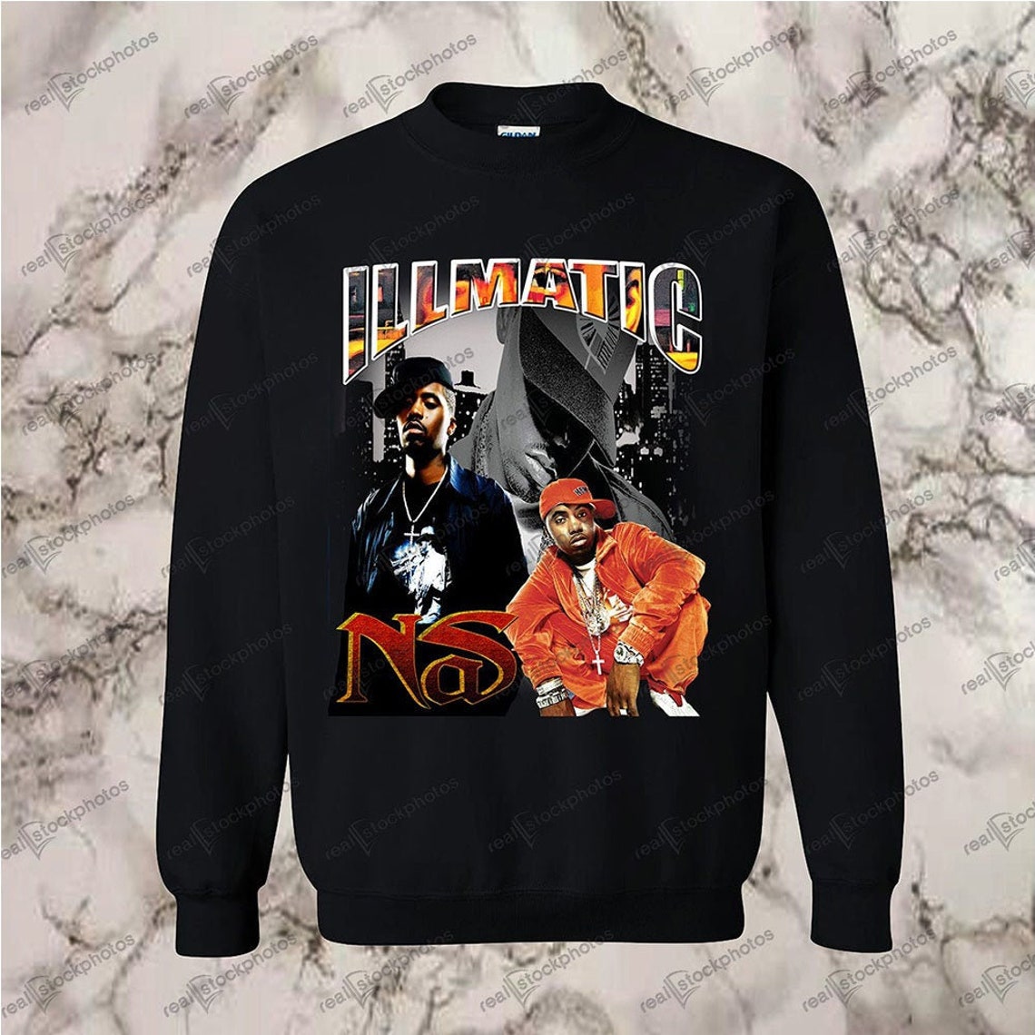 Nasty Nas Illmatic Sweatshirt Illmatic Sweater Hip Hop | Etsy
