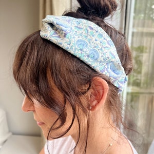 Liberty print headband, Adult one size