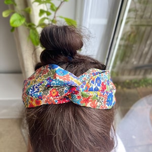 Liberty print headband, Adult one size