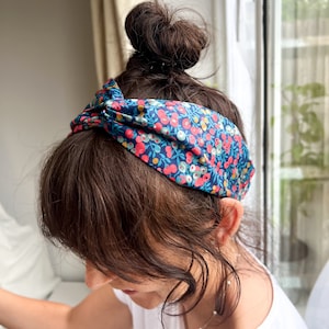 Liberty print headband, Adult one size