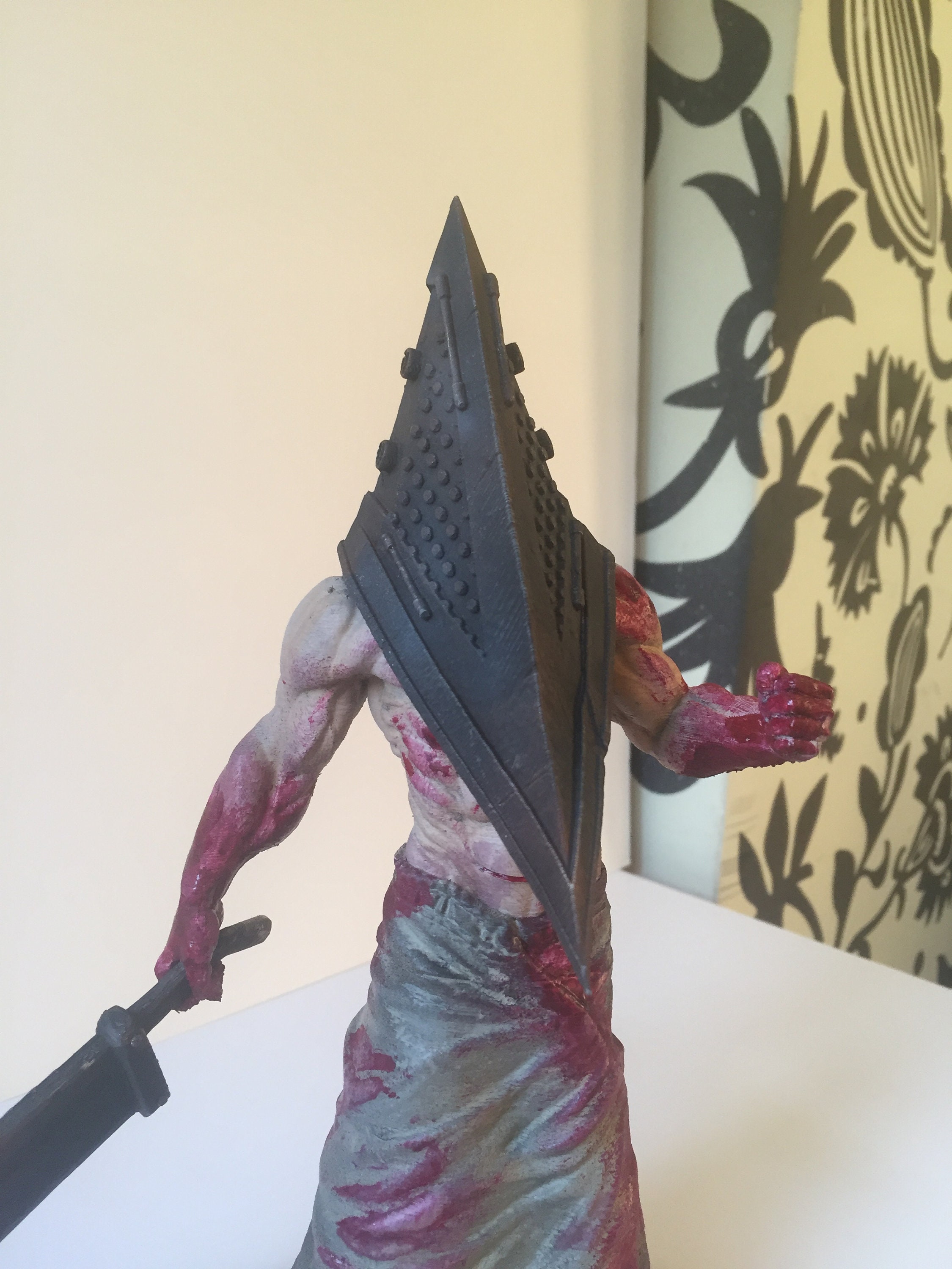 Pyramid Head Silent Hill Action Figure Impressão 3D