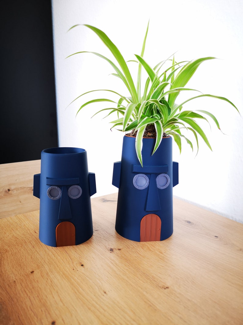 Spongebob & Squidward Planters / Bikini Bottom House image 6