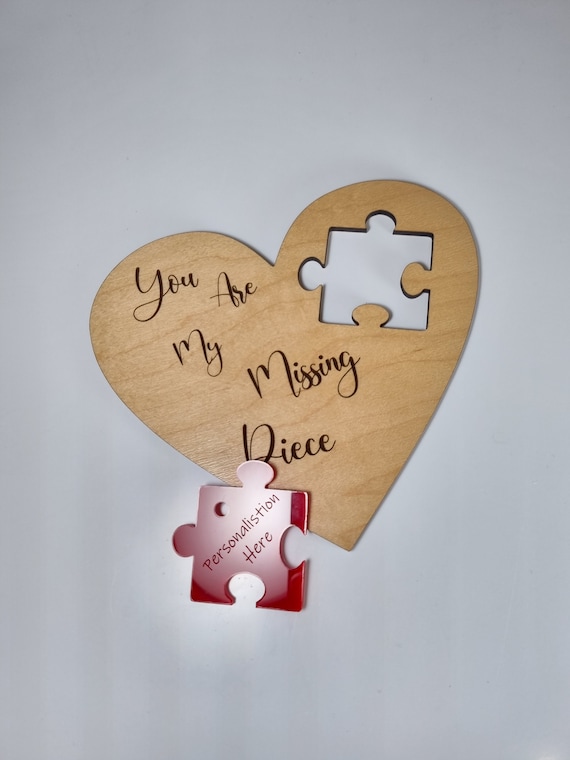 Puzzle cuore San Valentino