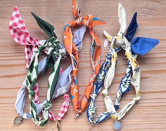 Collier à breloques écharpe| Tendance | Fabriqué à la main