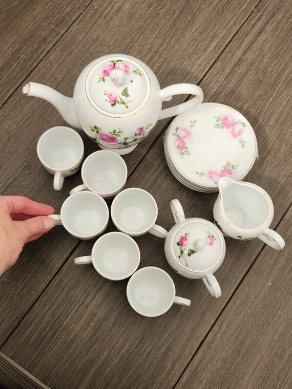 カフェ オレ 骨董品 皿6枚 Amazon.com | GLOXZY Turkish Coffee Cup Set of 6 with Saucers