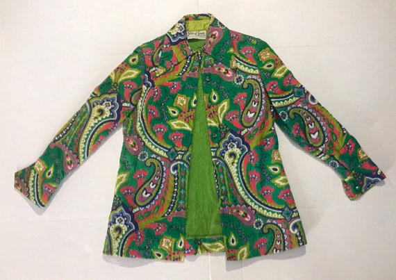 Women's Vintage 1960's Star of Siam Jacket Hand Ta