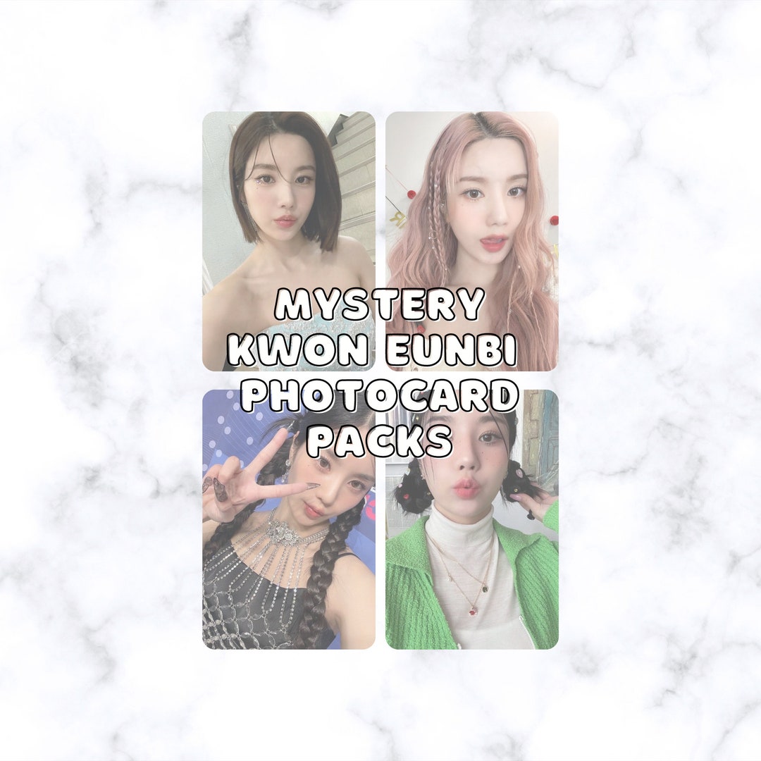 Mystery KWON EUNBI Photocard Packs Etsy Mystery KWON EUNBI Photocard Packs Etsy