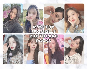 mystery FROMIS_9 unofficial photocard prints  pack