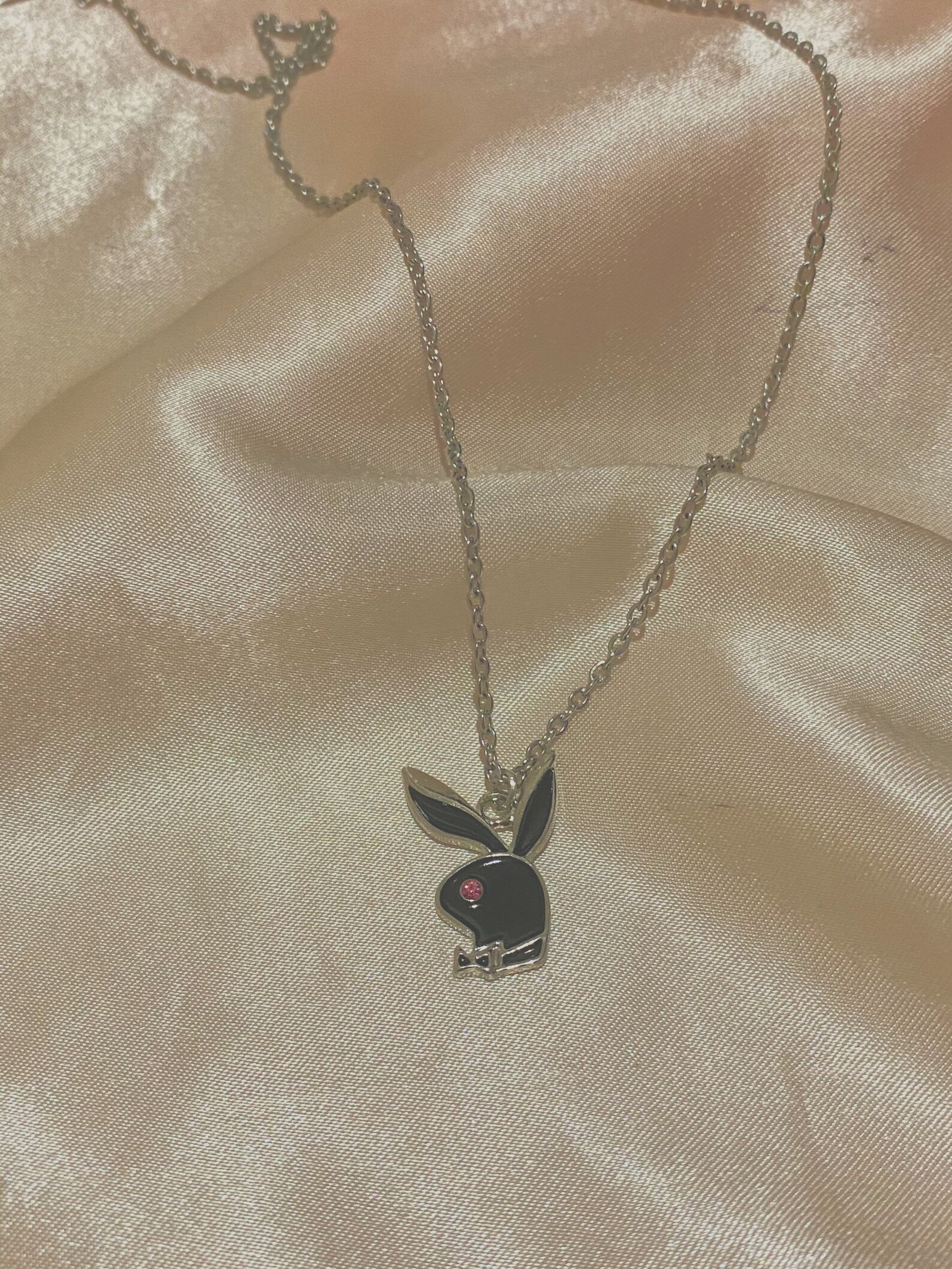 Playboy charm for necklace Clearance