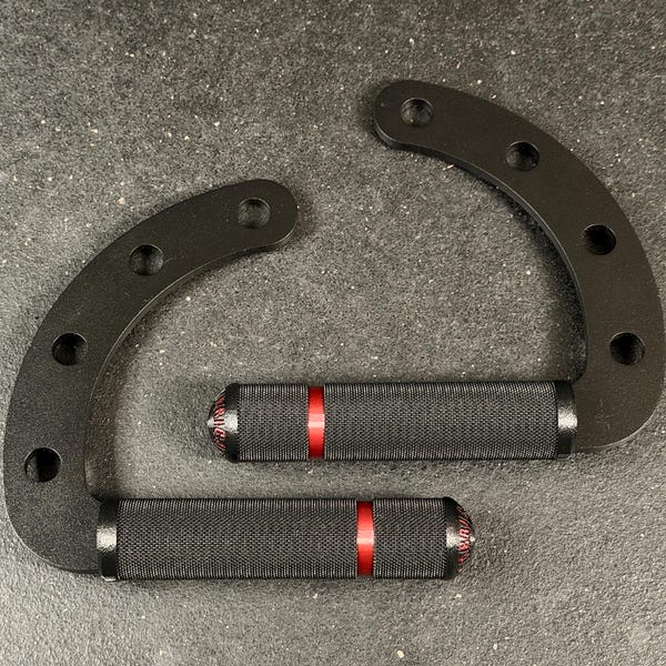 Trini-D-Handle: 33mm Knurled D-Handle
