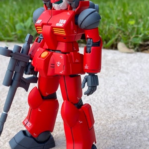 HGUC Guncannon -1/144 Gundam Plastic Model - Fully Painted
