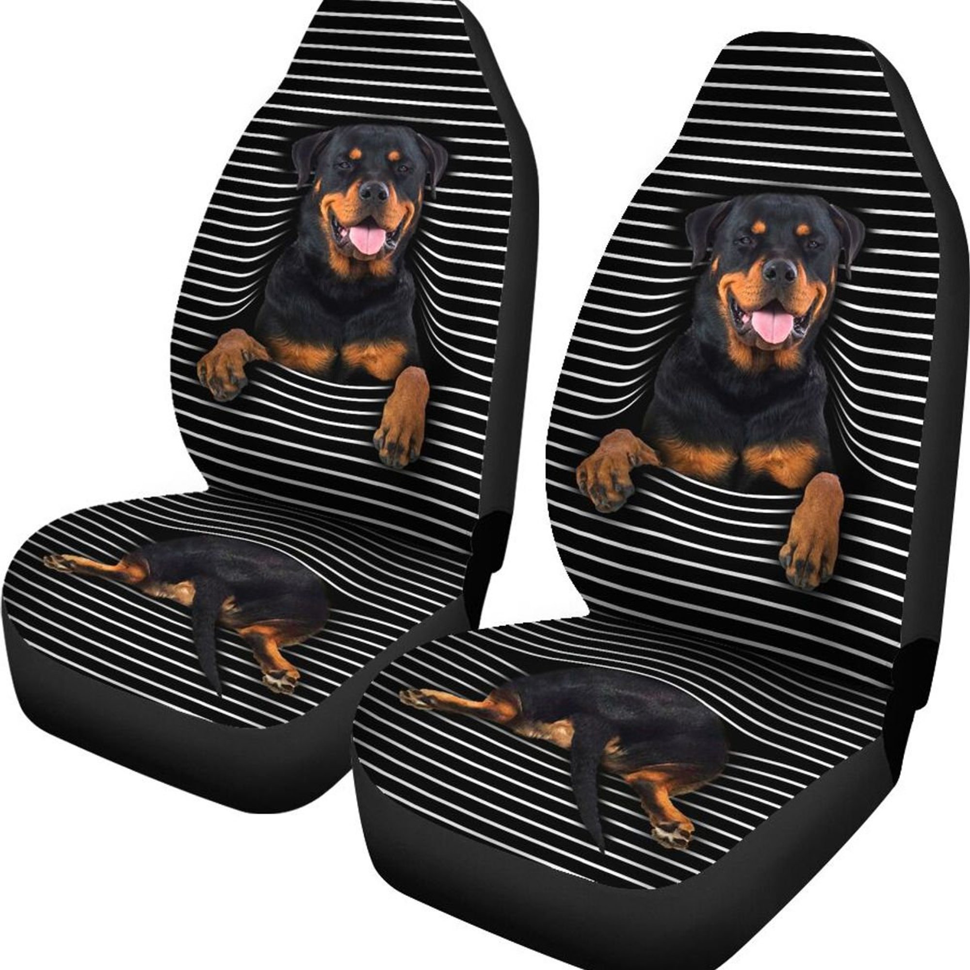 Discover Rottweiler Seat Cover1 Dogs Seat Cover